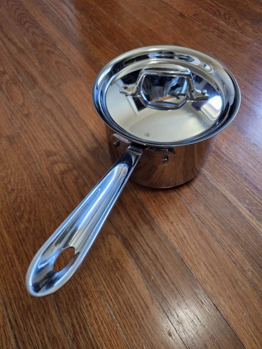 New All-Clad D3 2 Qt Saucepan